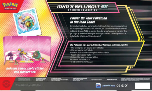 Iono’s Bellibolt ex Premium Collection (Pre-Order) Limited 1 per Household - Image 2