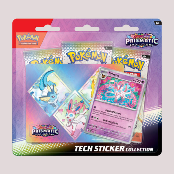 Pokémon - Prismatic Evolutions Tech Sticker Collection: Sylveon