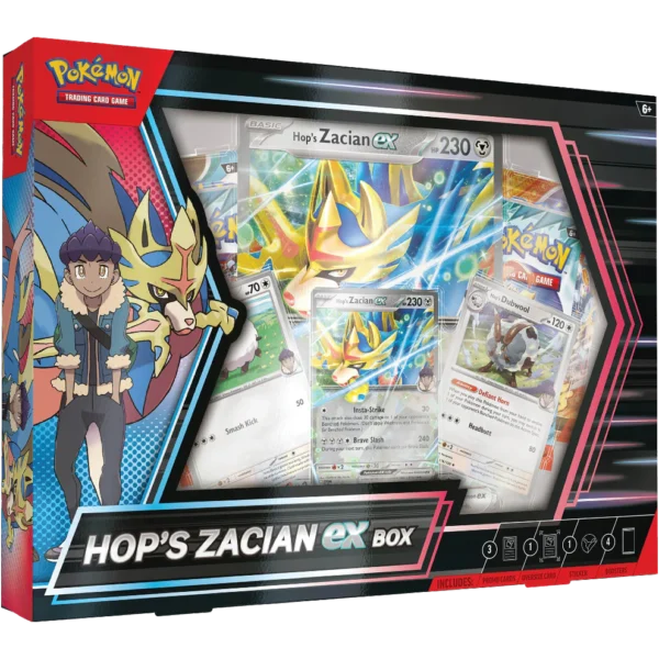 Hop's Zacian ex Box