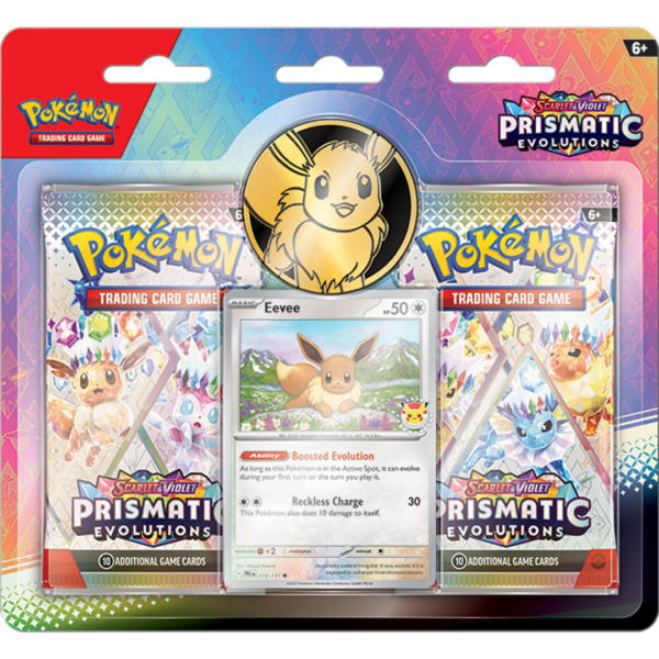 Scarlet & Violet: Prismatic Evolutions 2-Pack Blister